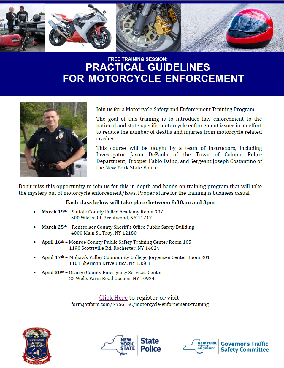 Practical Guidelines for Motorcycle Enforcement