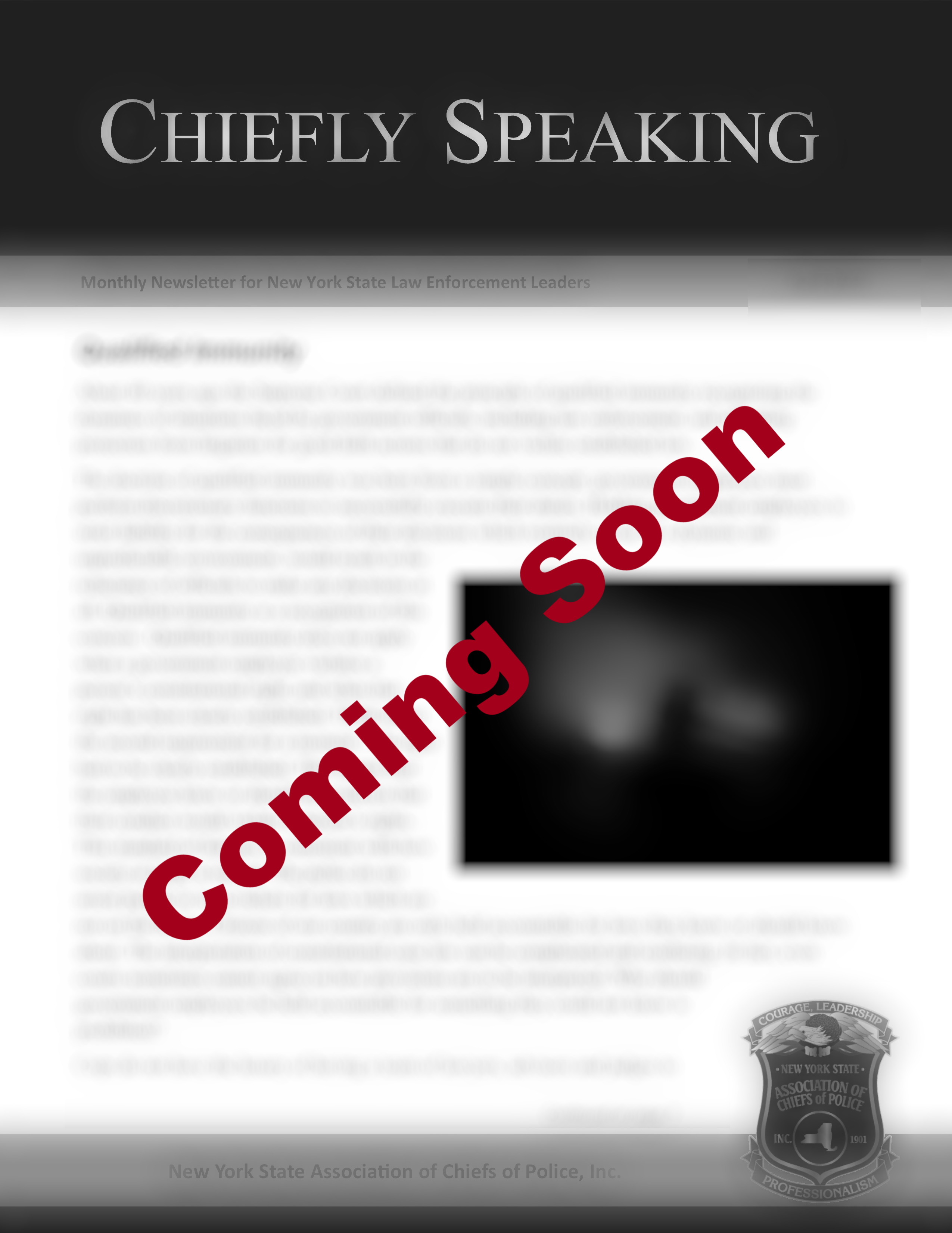 Chiefly Speaking Coming Soon