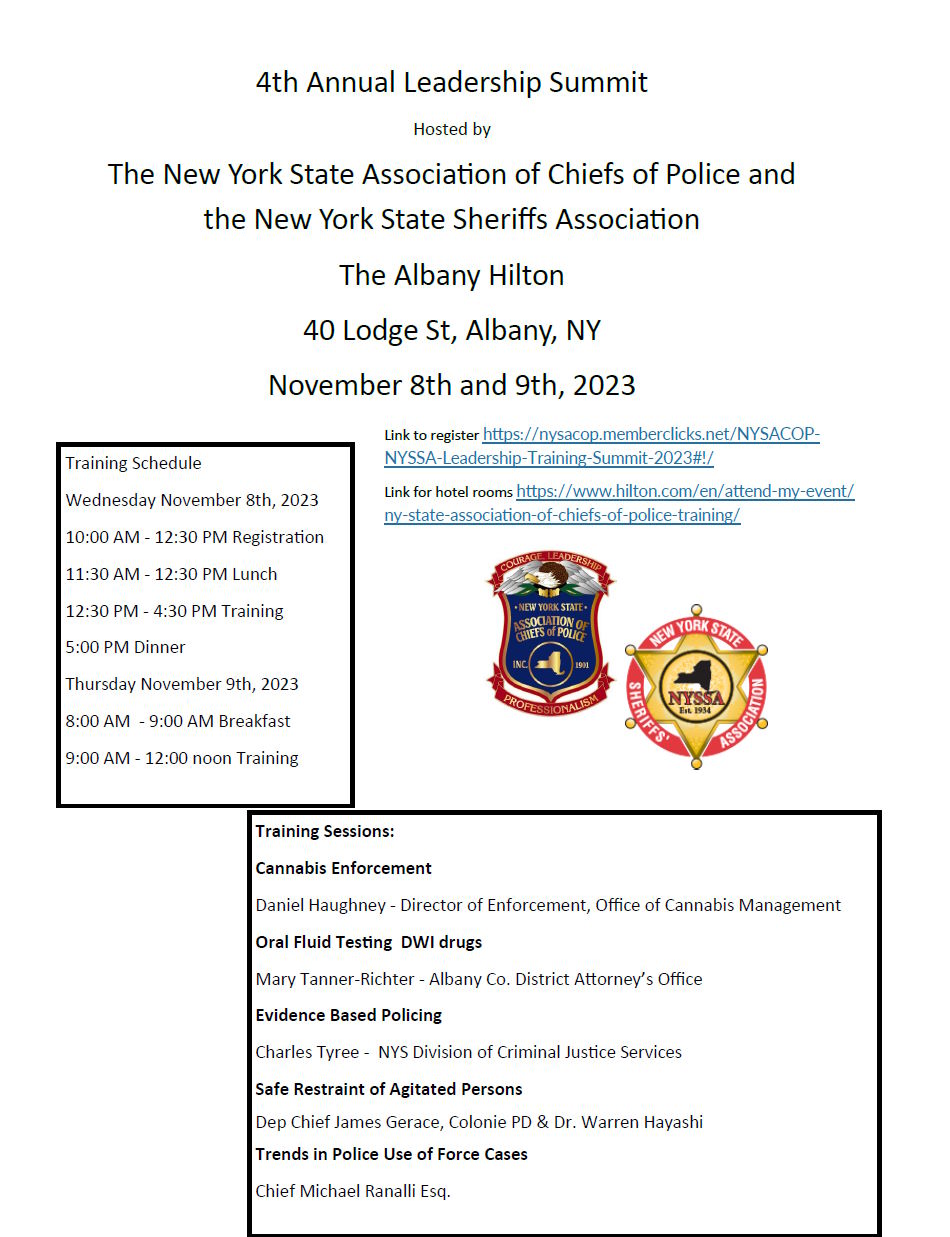 2023 NYSACOP NYSSA Leadership Summit